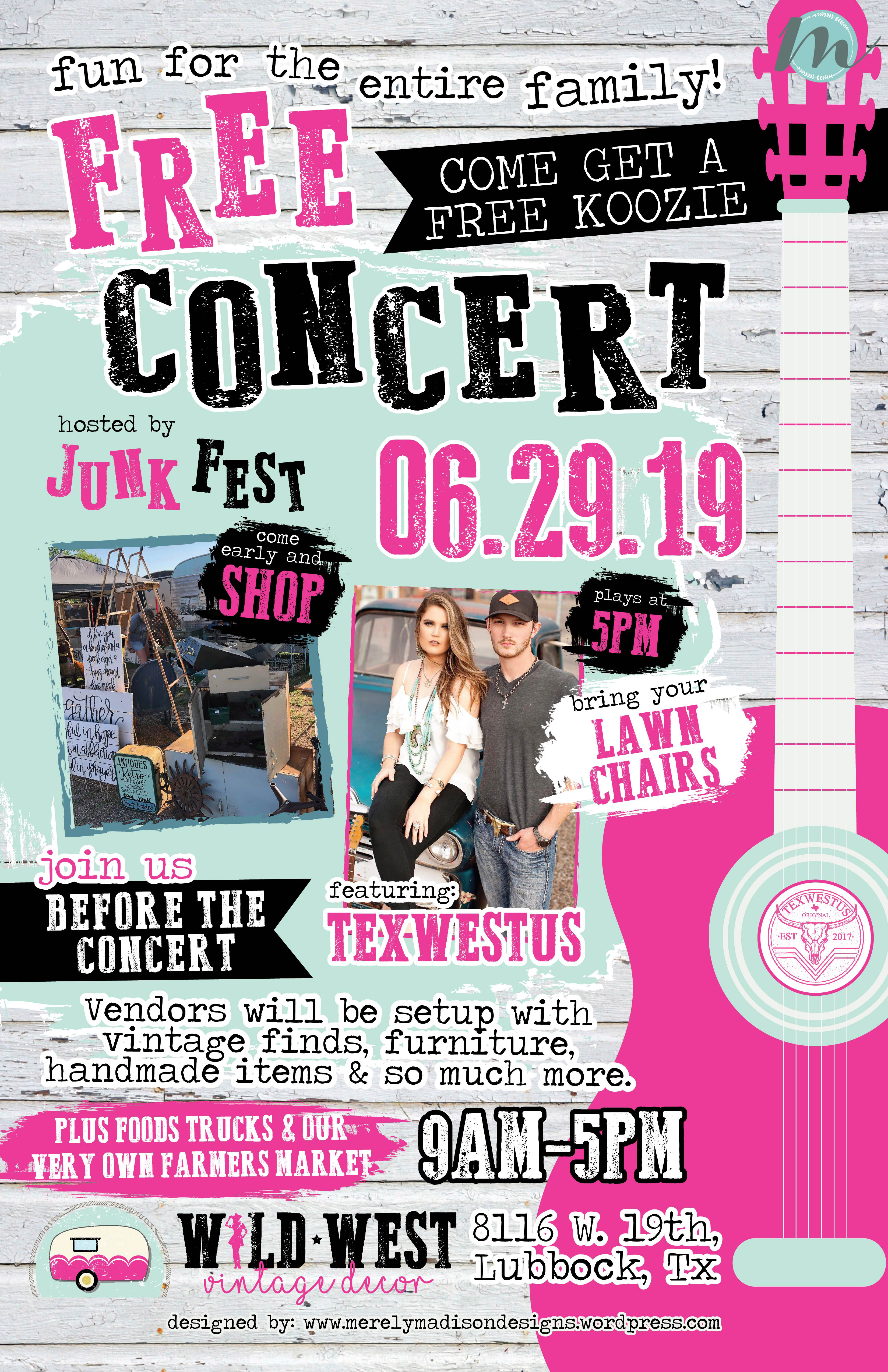 Concert Poster 11 x 17_June